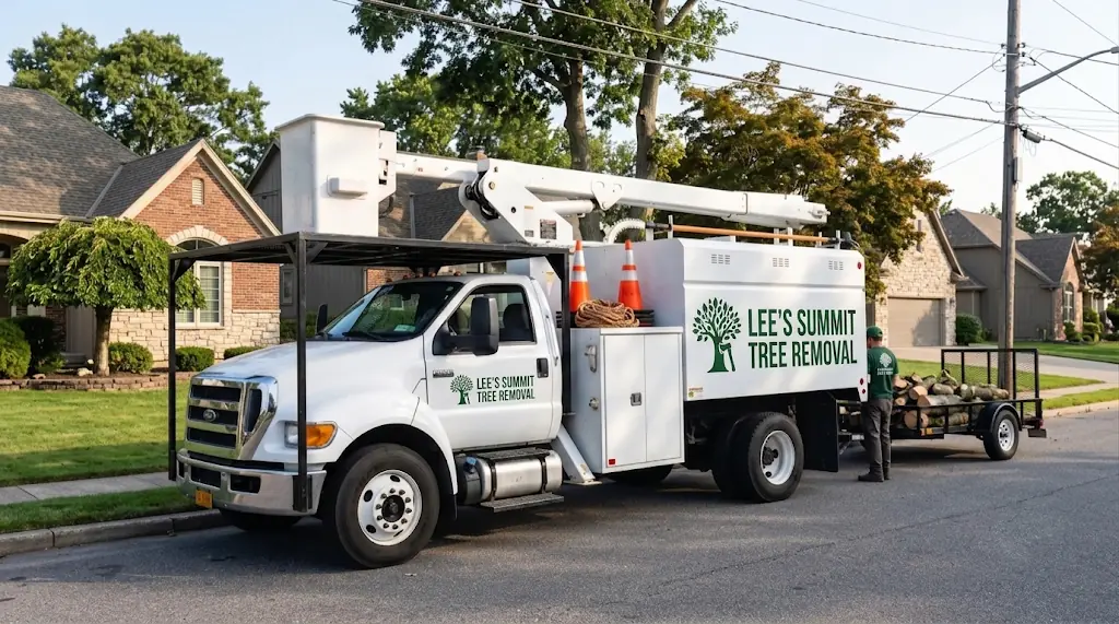 lee's summit tree removal truck